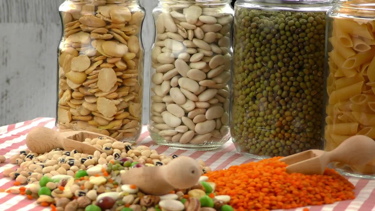 Stock Video Legumes In Beautiful Presentation Animated Wallpaper - Free Download
