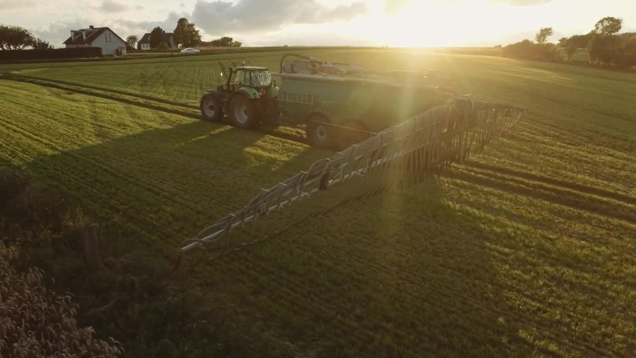 Free Video Stock tractor preparing to spray a field Live Wallpaper - Free Download