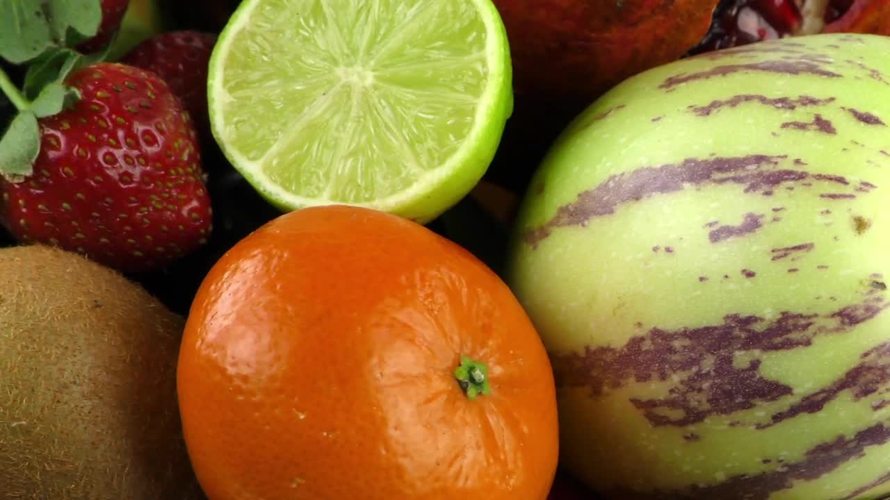 Stock Video Frutas Con Concepto Publicitario Live Wallpaper For PC - Free Download