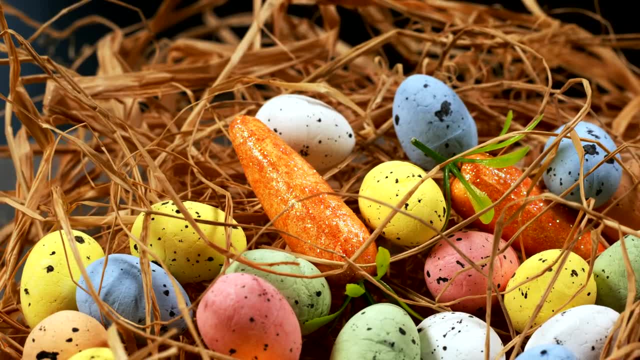 Stock Video Easter Decoration Close Up Live Wallpaper For PC - Free Download
