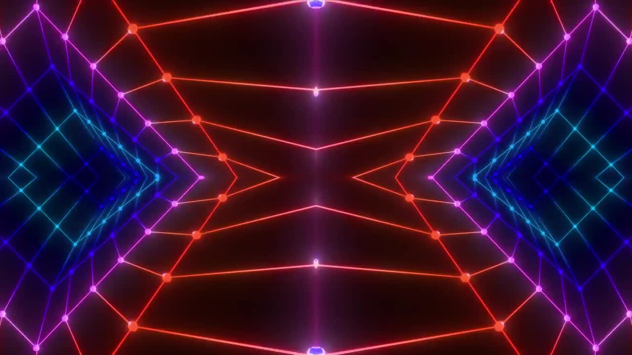 Stock Video Network Of Colored Dots And Lines Traveling Fast Live Wallpaper - Free Download