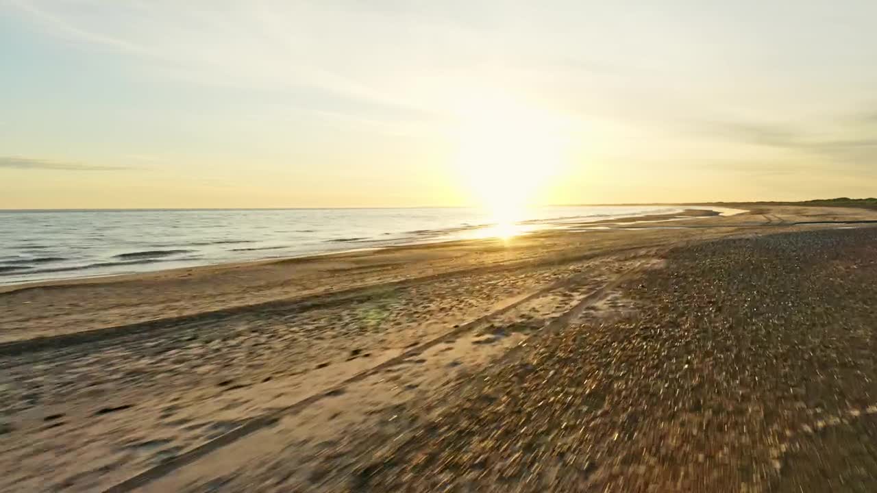 Stock Video Fast Drone Shot Of Low Tide Live Wallpaper For PC - Free Download