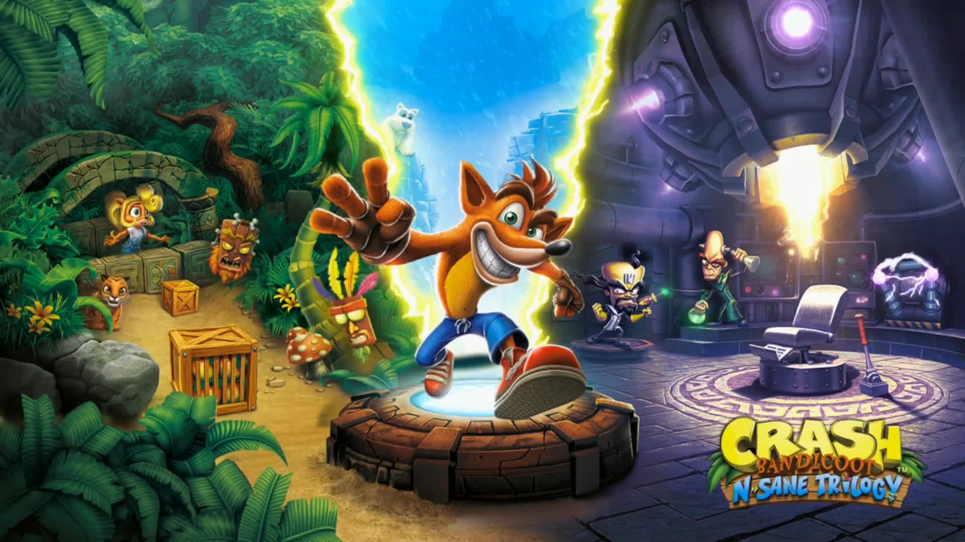 Crash Bandicoot N. Sane Trilogy Live Wallpaper - Free Download