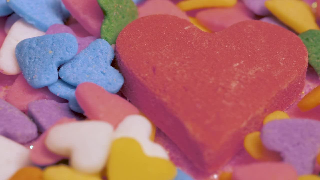 Stock Video Colorful Valentines Day Candies Live Wallpaper For PC - Free Download