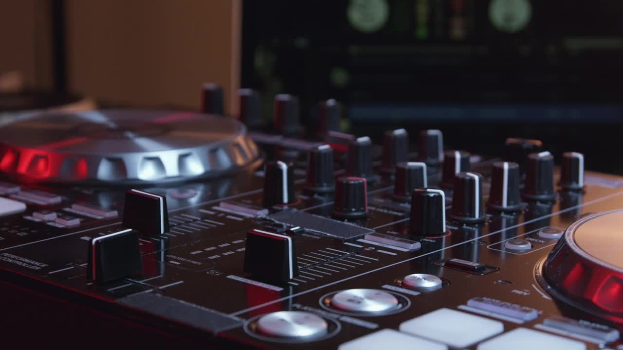 Stock Video Dj Using A Mixer Table At A Party Live Wallpaper For PC - Free Download