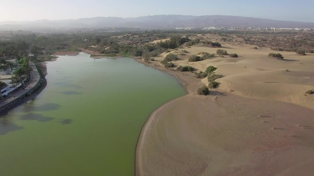 Stock Video Green Lake In Gran Canaria Live Wallpaper For PC - Free Download