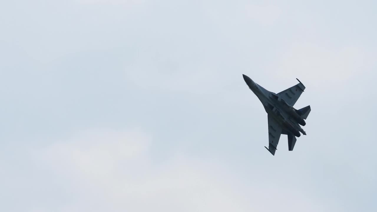 Stock Video Jet Military Aircraft Crosses The Sky Animated Wallpaper - Free Download