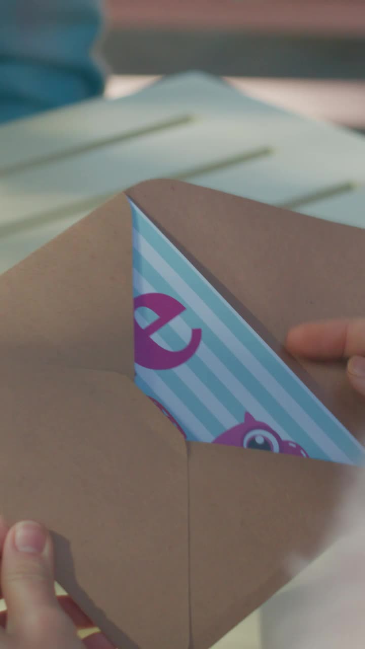 Stock Video Opening An Envelope With A Valentines Card Live Wallpaper - Free Download