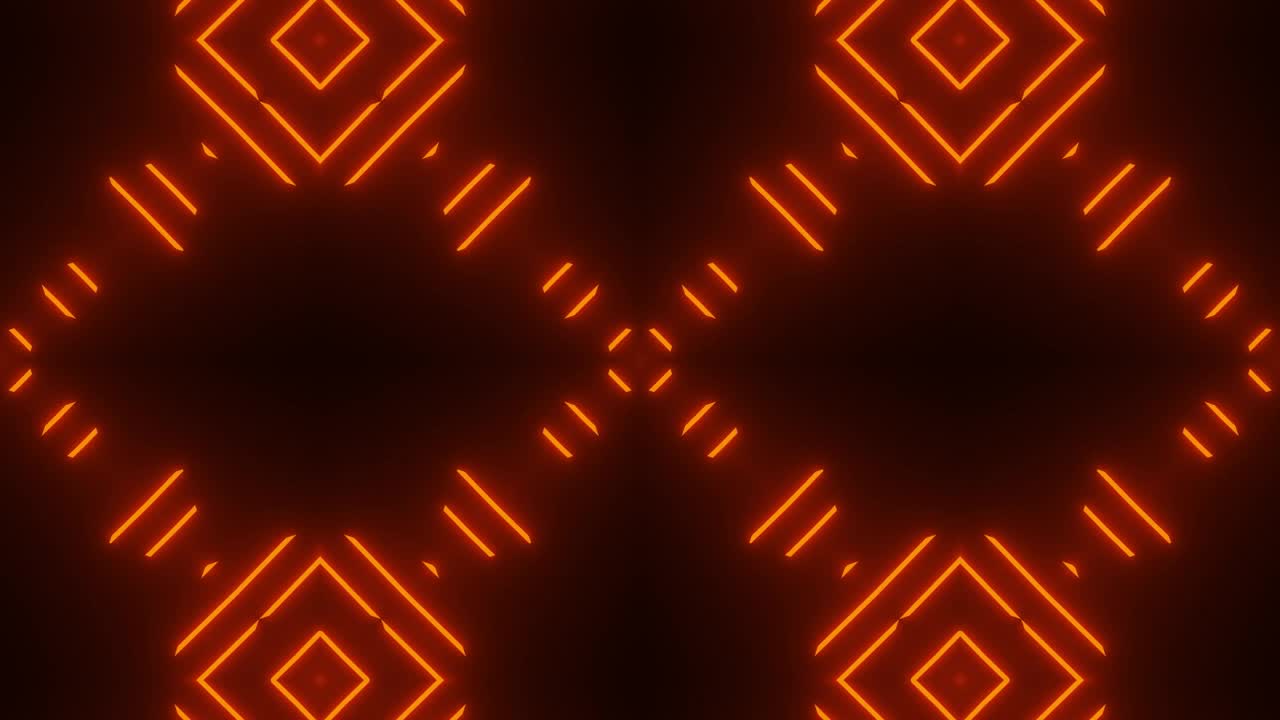 Video Stock Red Neon Lights Pattern In A Prism Divided Live Wallpaper Free - Free Download