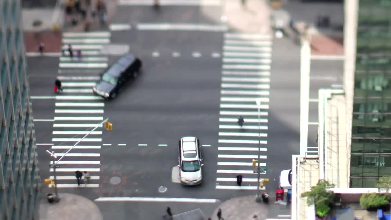 Stock Video Manhattan Crossroad Tilt Shift Sho Animated Wallpaper - Free Download