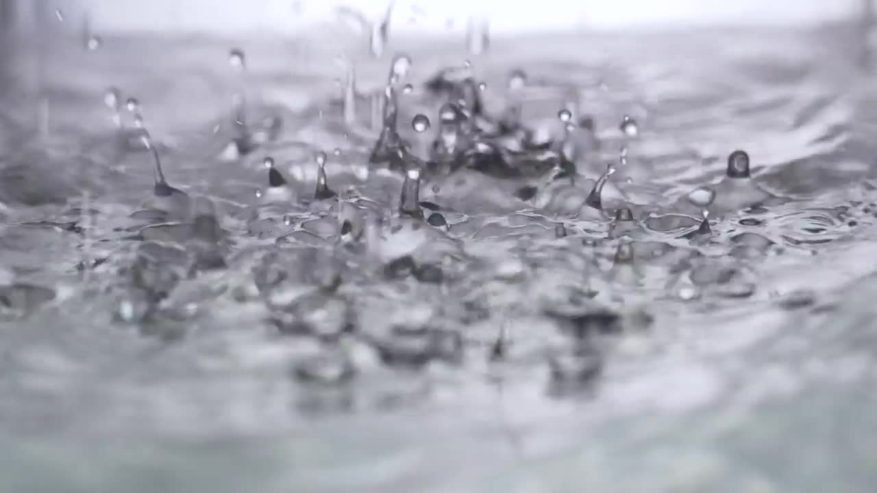 Stock Footage Water Drops Creating Ripples Live Wallpaper - Free Download