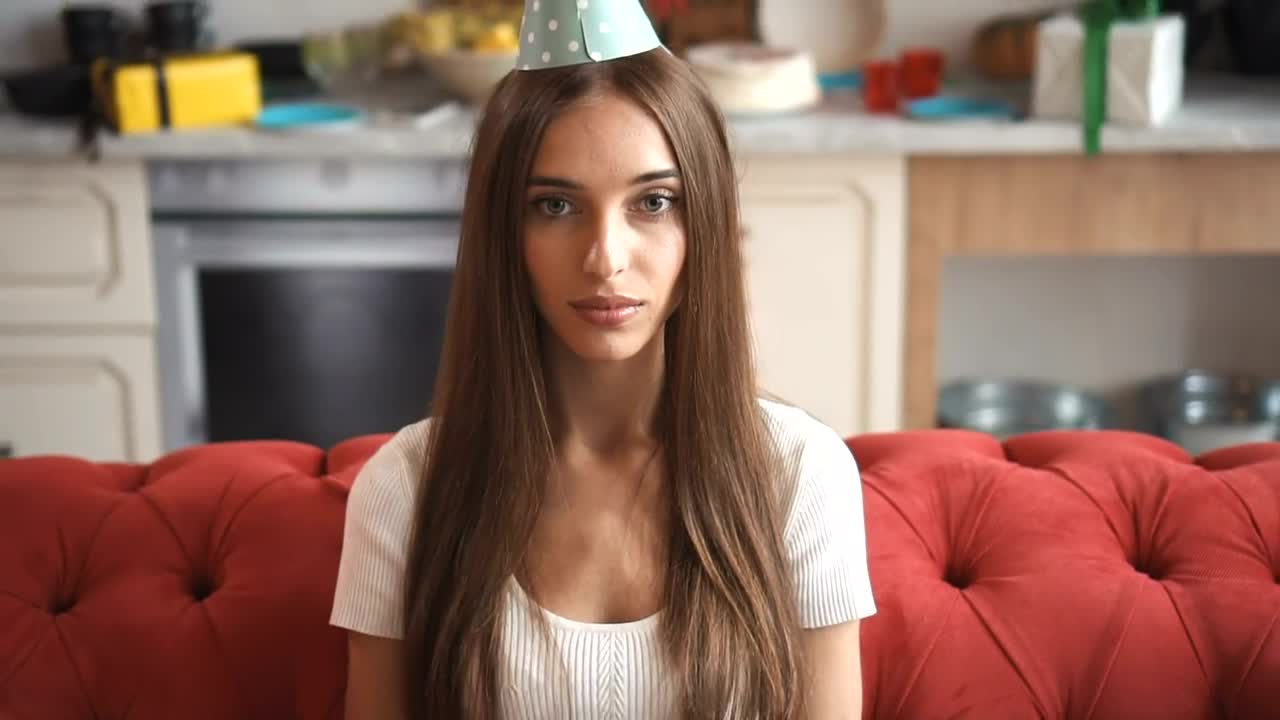 Stock Video Friends Celebrate Success With Party Hats And Sparklers Live Wallpaper For PC - Free Download