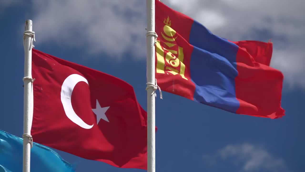 Stock Video Flags Waving In The Wind Live Wallpaper For PC - Free Download