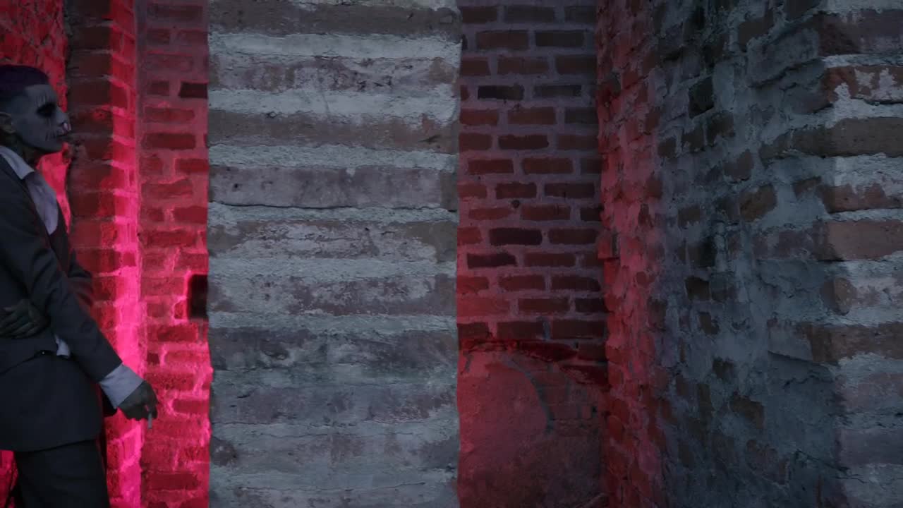 Stock Video Man With Clown Makeup Smokin Animated Wallpaper - Free Download