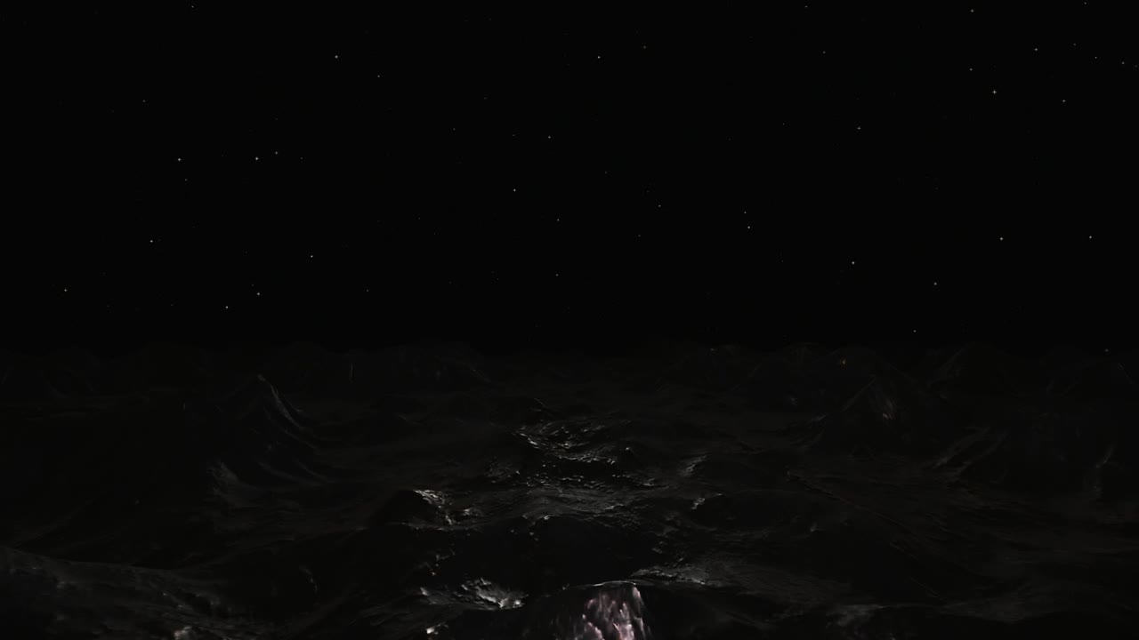 Stock Video Exploring An Alien Planet In The Dark Live Wallpaper For PC - Free Download