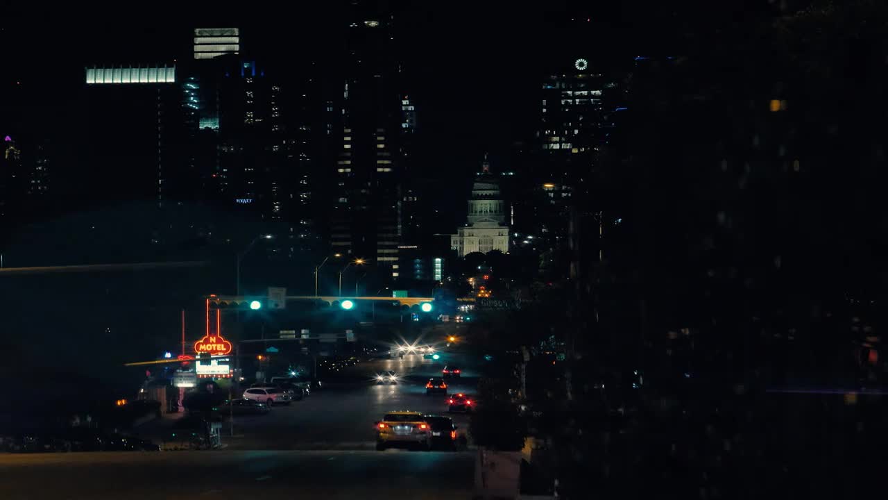Stock Video Great Strip Of A Big City At Night Live Wallpaper For PC - Free Download