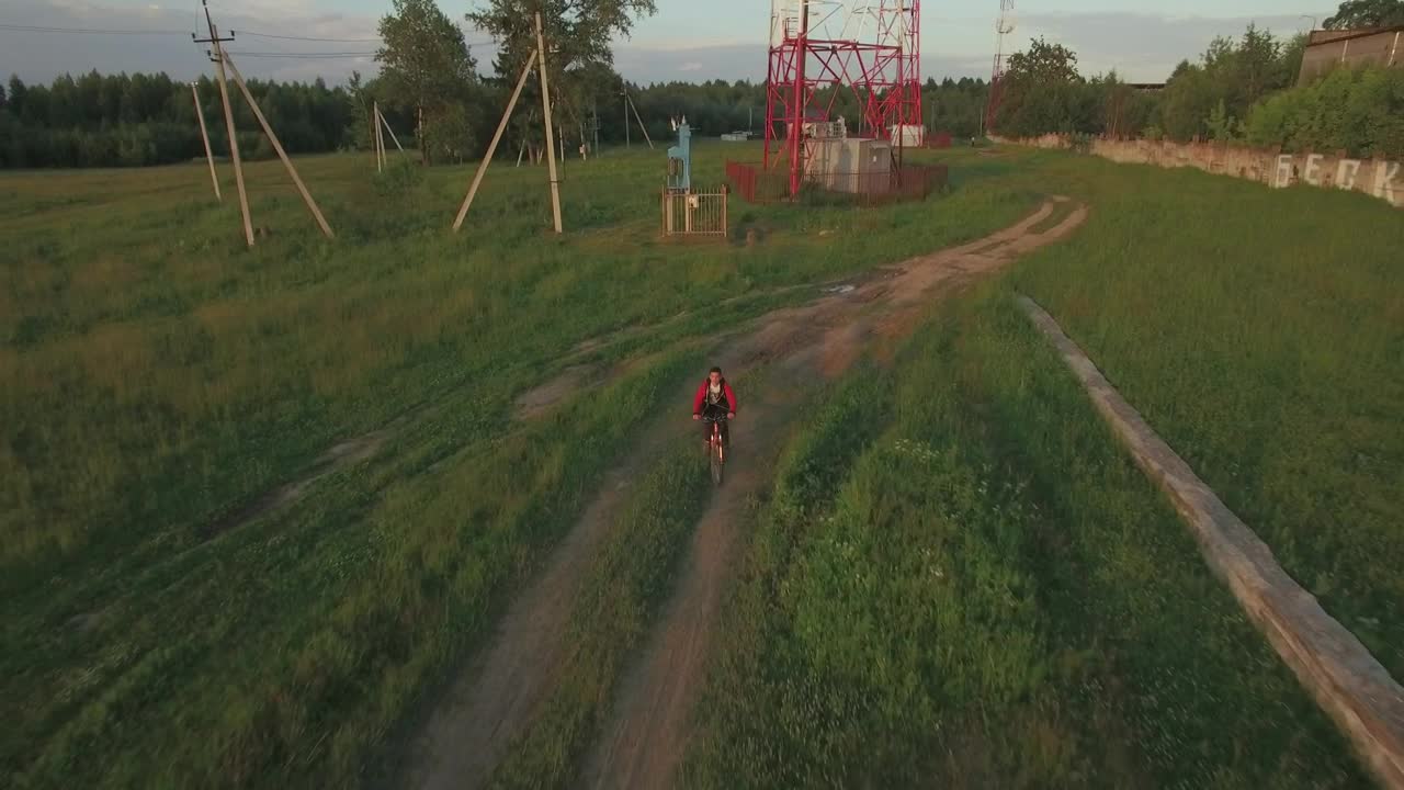 Free Video Stock teen riding a bike in the country Live Wallpaper - Free Download