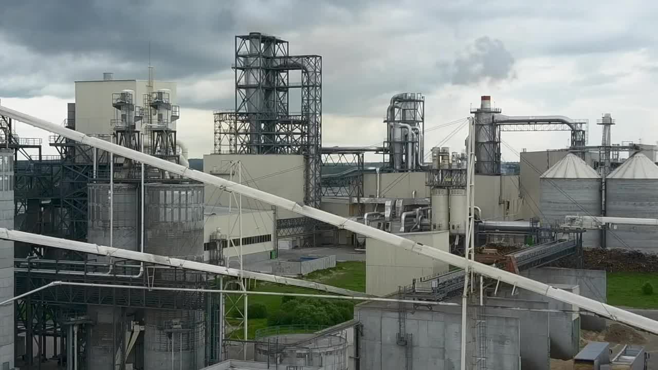 Stock Video Manufacturing Building Animated Wallpaper - Free Download