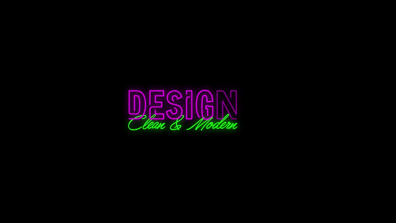 Stock Video Neon Arrows Title Live Wallpaper - Free Download