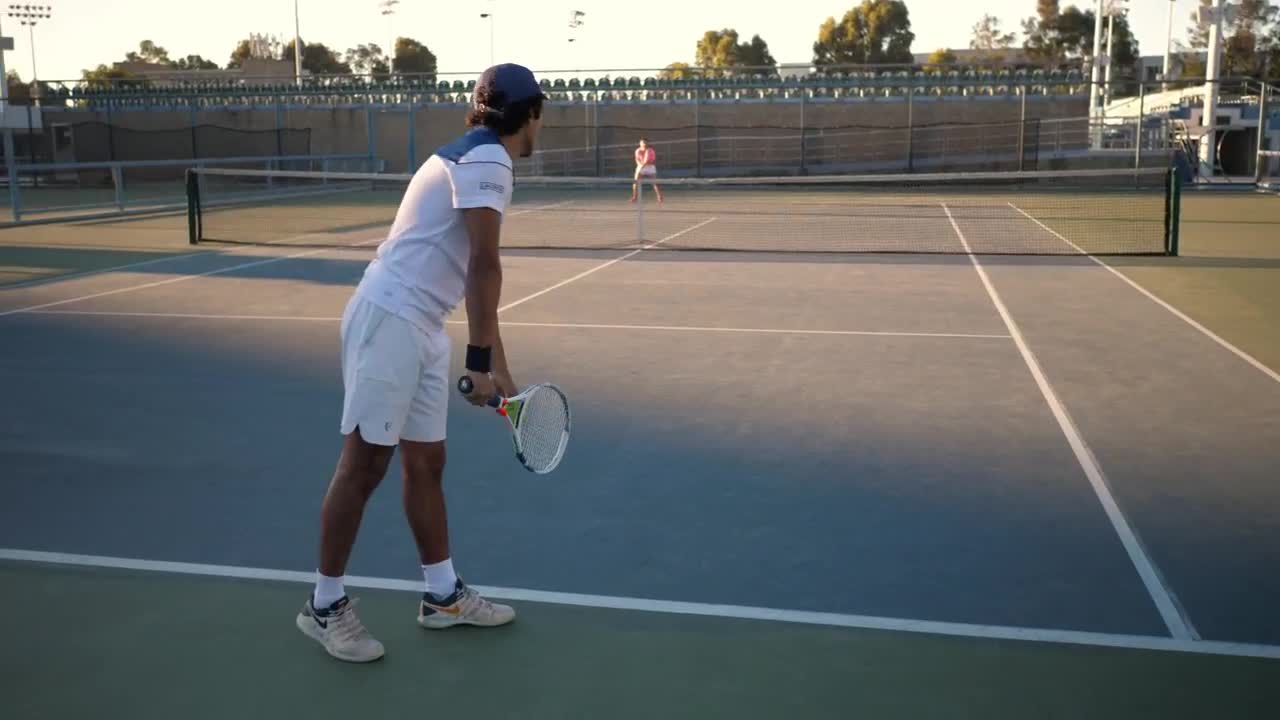 Free Video Stock tennis players at an outdoor court Live Wallpaper - Free Download