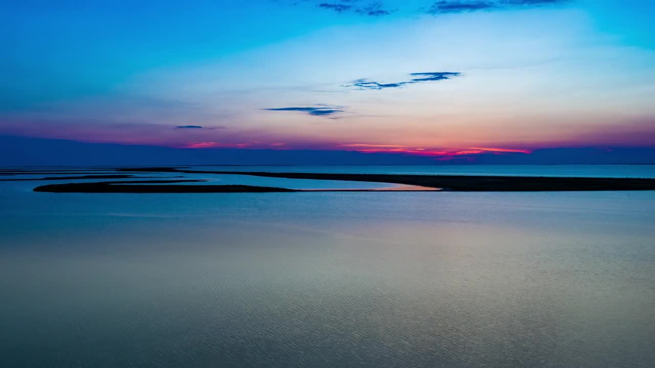 Free Video Stock sunrise seen from a river landscape Live Wallpaper - Free Download