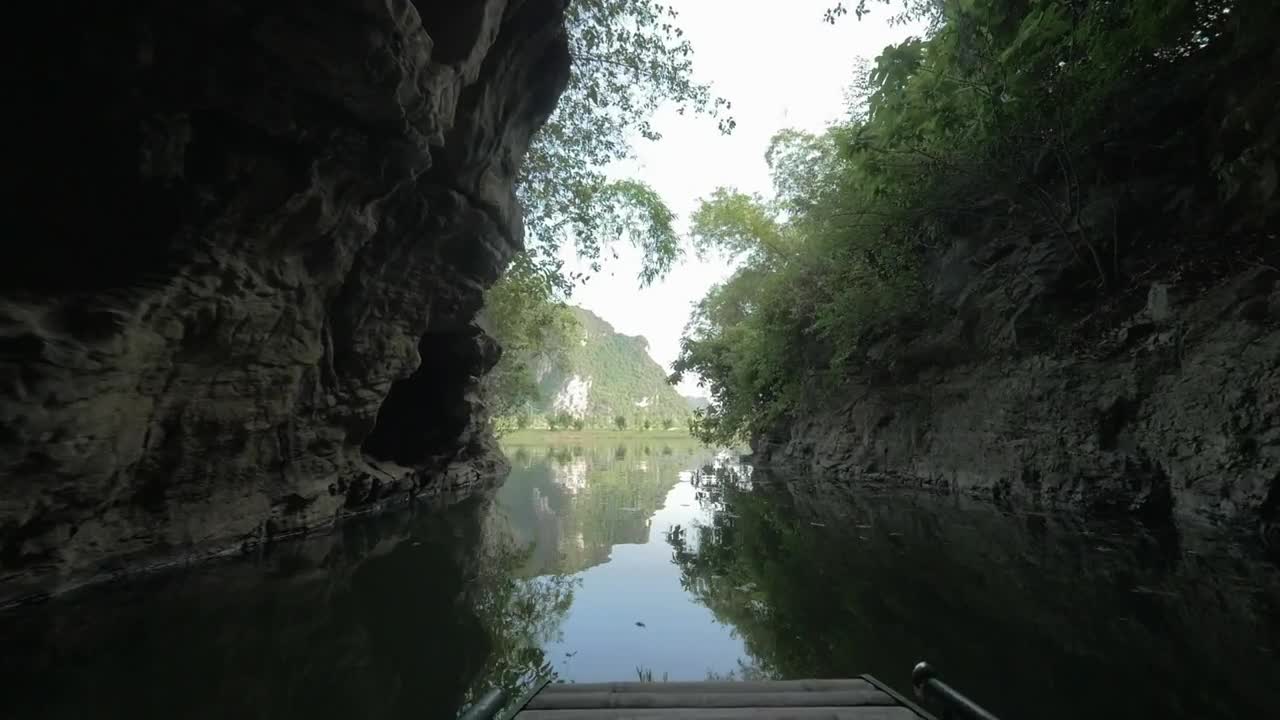 Stock Video Limestone Cliffs Over A River Animated Wallpaper - Free Download