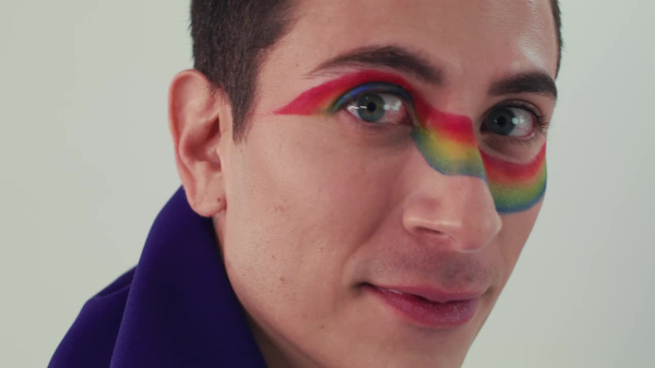Stock Video Face Of An Lgbt Man Smiling At The Camera Live Wallpaper For PC - Free Download