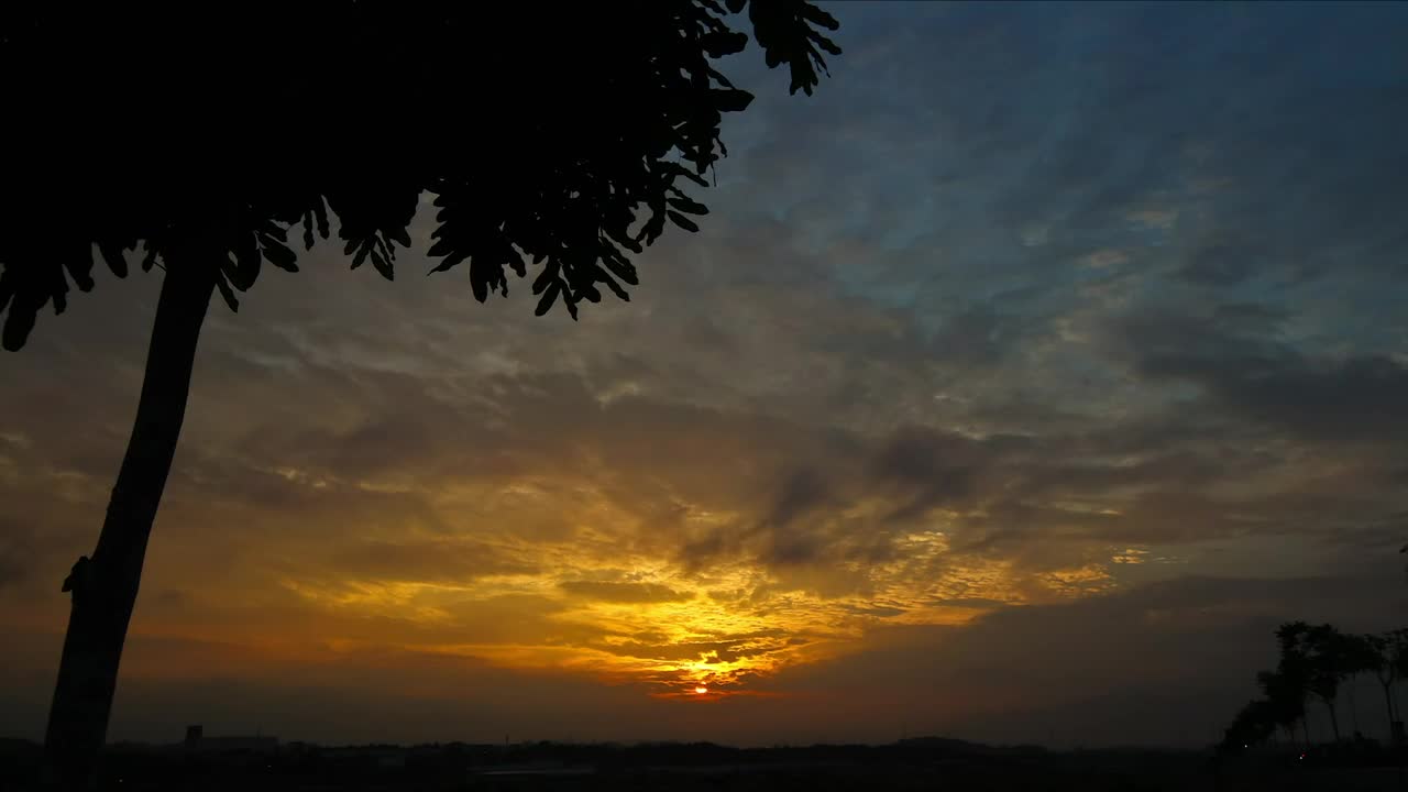 Stock Video Golden Sunrise In The Autumn Live Wallpaper For PC - Free Download