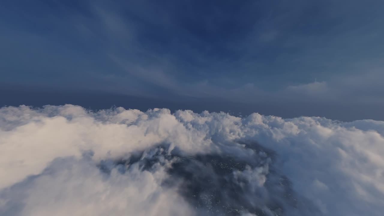 Free Video Stock texture of a short flight over the clouds Live Wallpaper - Free Download