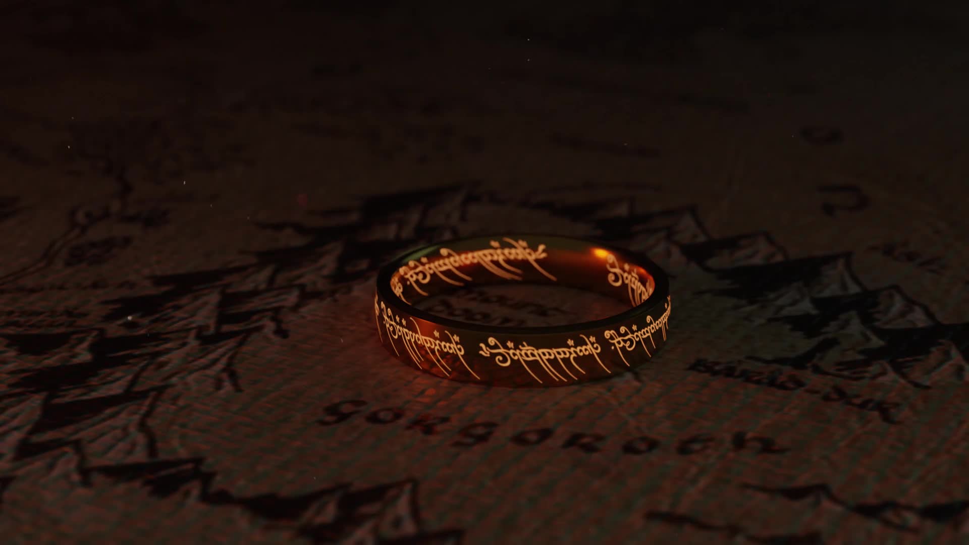 The Lord of the Rings One Ring Live Wallpaper - Free Download