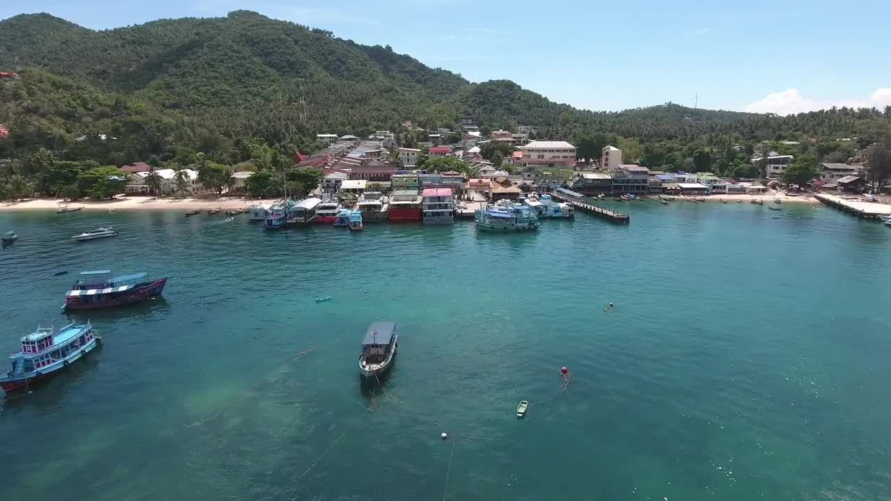Free Video Stock Small Caribbean Port In A Village Live Wallpaper - Free Download