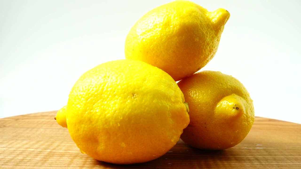 Video Stock Presentation Of Lemons On A Table Live Wallpaper Free - Free Download