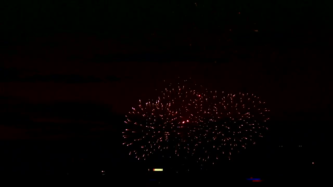 Stock Video Firewoks Lighting The Night Live Wallpaper For PC - Free Download