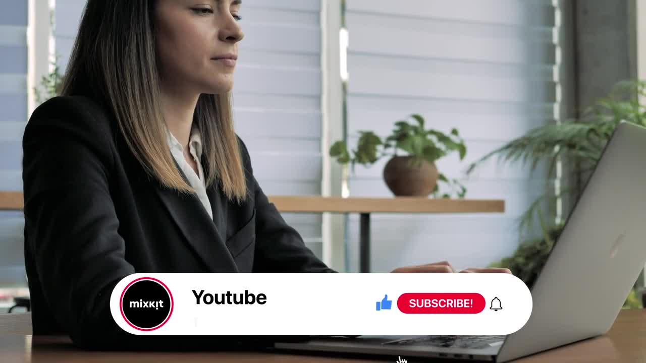 Free Stock Video Youtube Banner With Logo And Buttons Live Wallpaper - Free Download