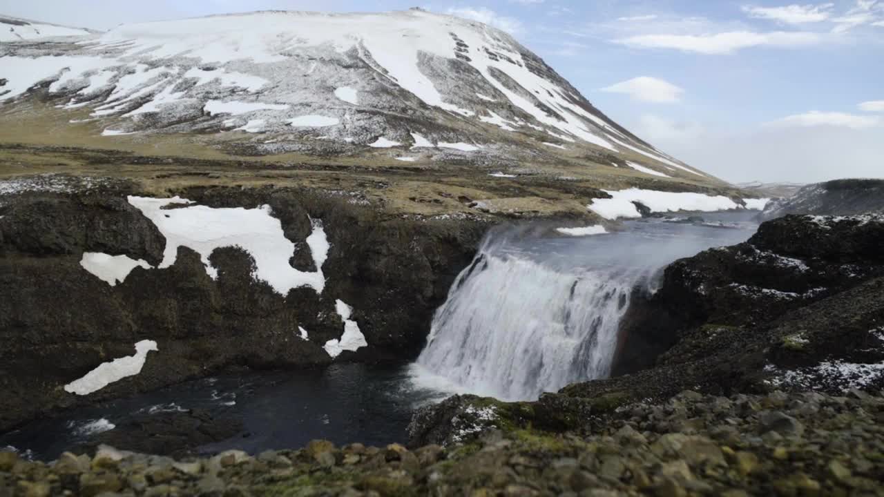 Stock Footage Waterfall In Iceland Live Wallpaper - Free Download