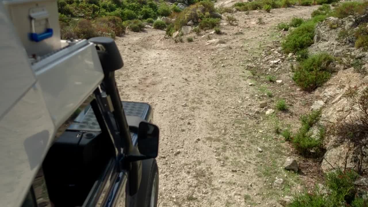 Video Stock Campervan Driving On Rough Tracks Live Wallpaper For PC - Free Download