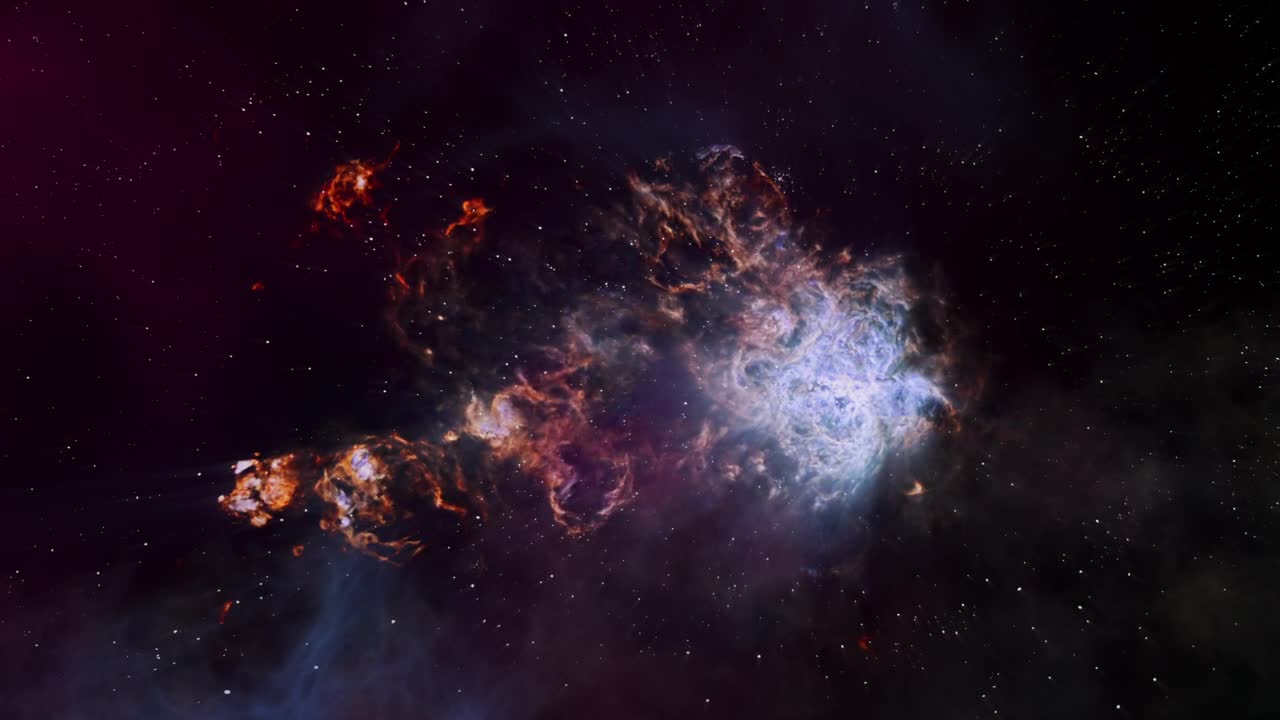 Stock Video Beautiful Glowing Nebula In Space Live Wallpaper For PC - Free Download
