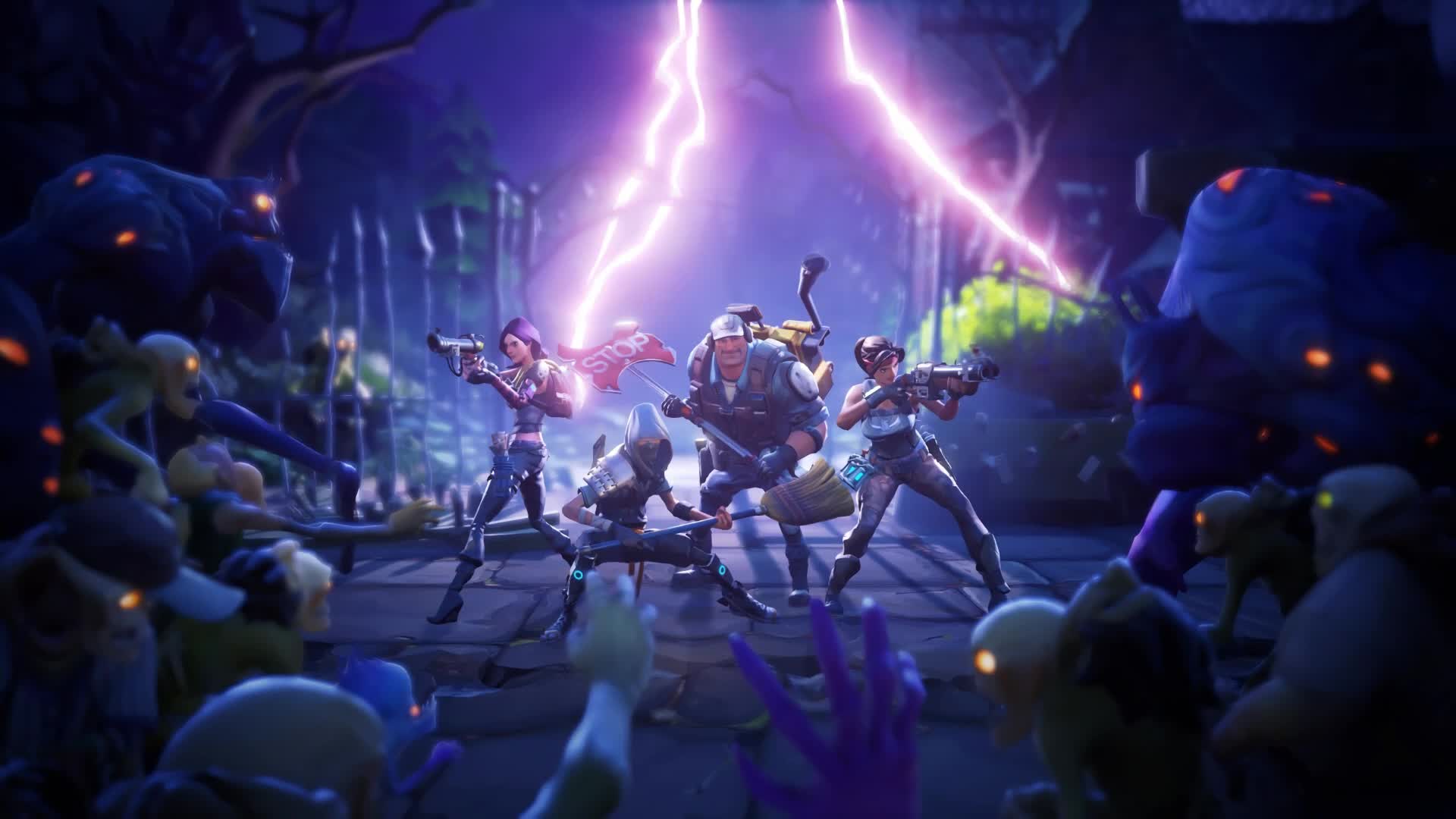 Fortnite  Zombie  Attack  Live  Wallpaper - Free Download