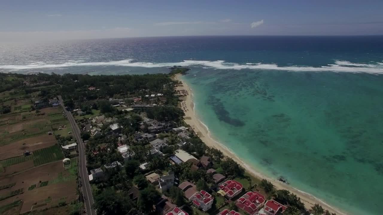 Stock Footage Waves Breaking Away From The Coast Live Wallpaper - Free Download