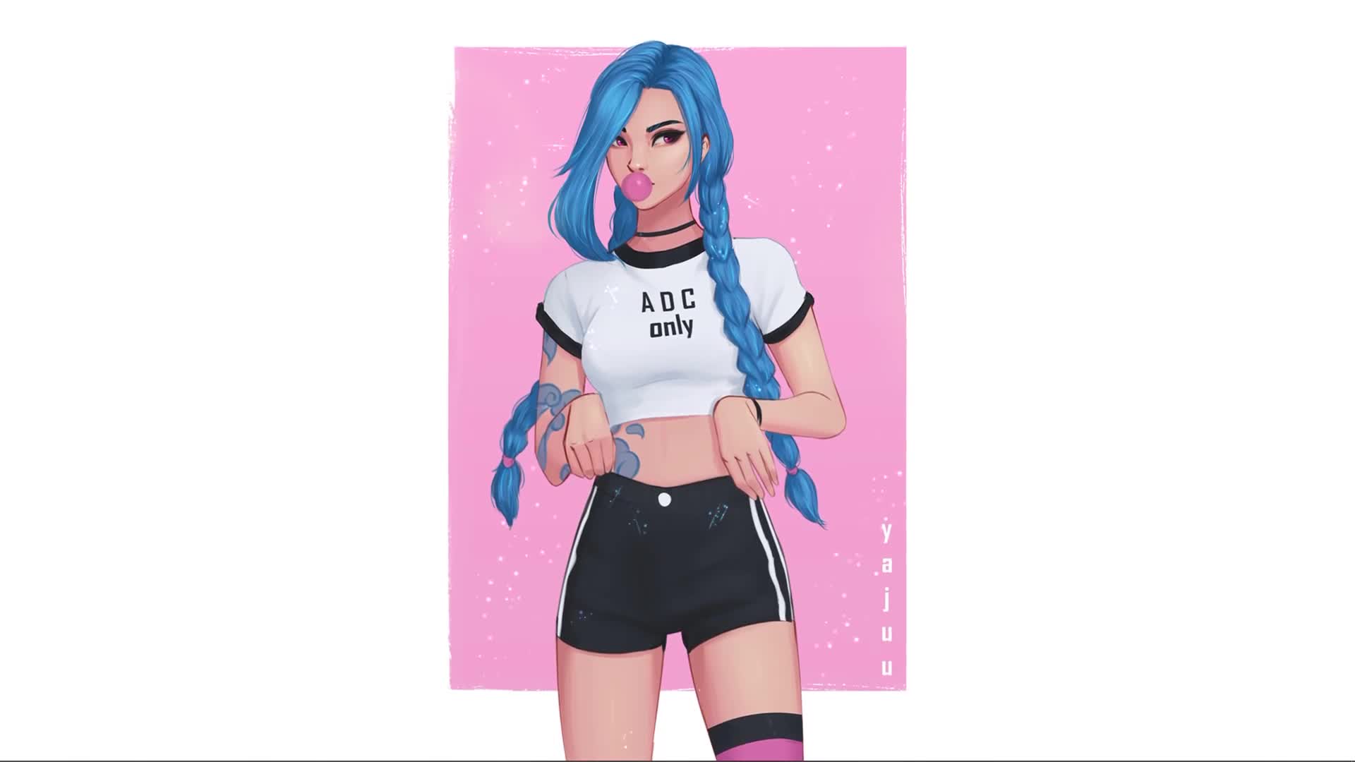 Jinx Waifu League Of Legends Live Wallpaper - Free Download