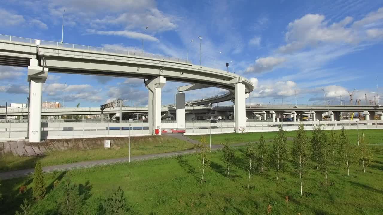 Free Video Stock tall roads in moscow Live Wallpaper - Free Download