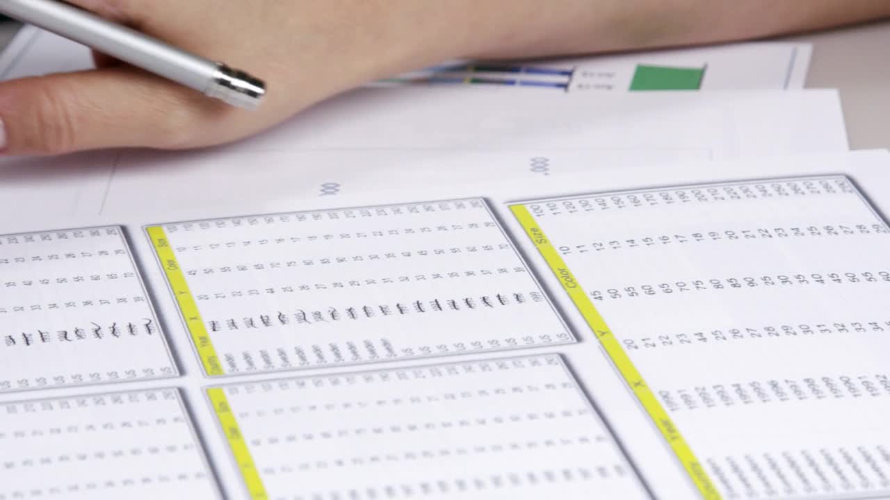 Stock Video Paperwork With A Calculator Live Wallpaper - Free Download