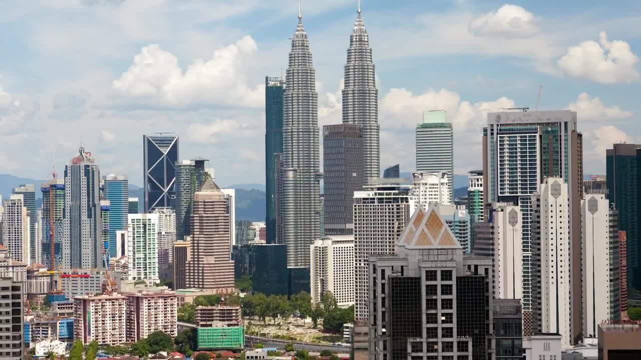 Free Video Stock time lapse of kuala lumpur skyline Live Wallpaper - Free Download