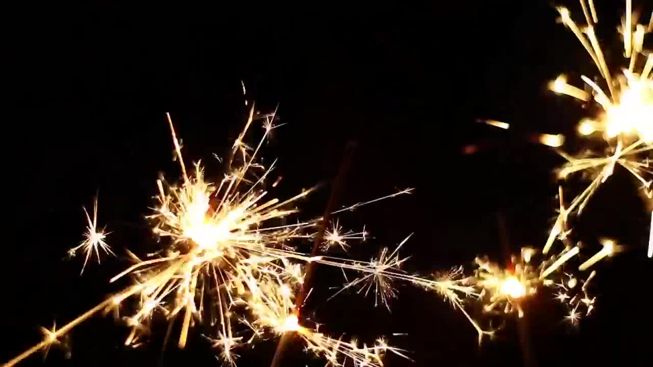 Free Video Stock Sparkles On A Black Backgroound Live Wallpaper - Free Download