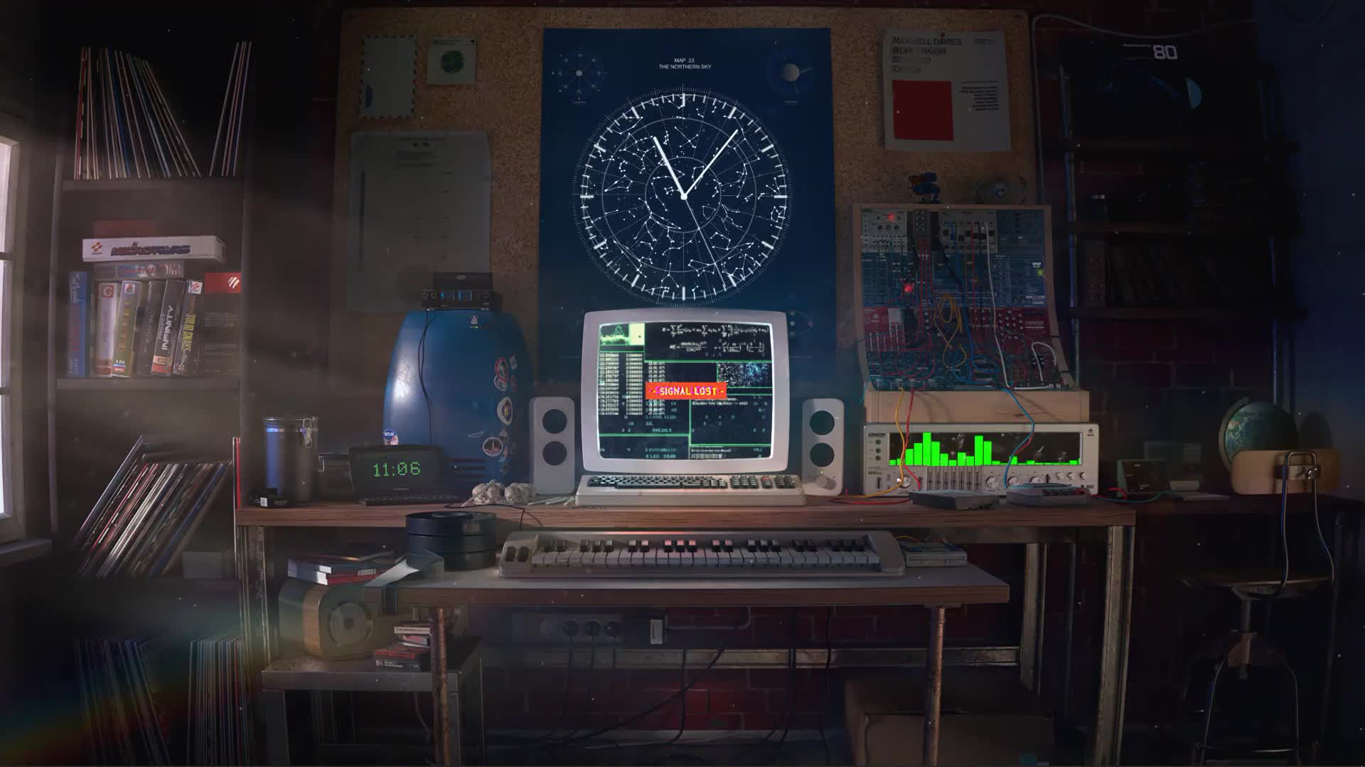 Computer Lost Signal Hd Live Wallpaper - Free Download