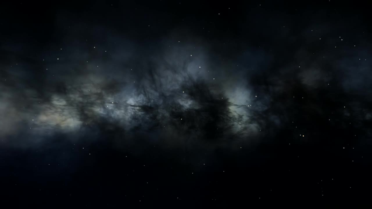 Stock Video Flying Through Dark Matter In Space Live Wallpaper For PC - Free Download