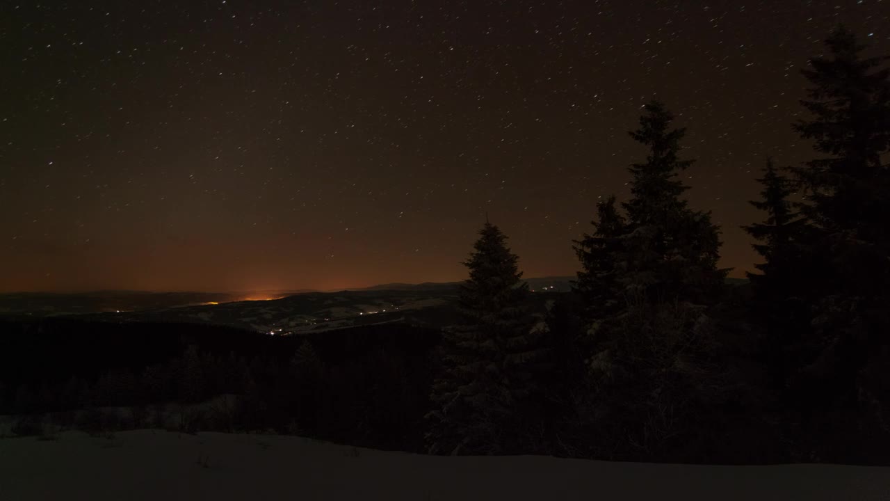 Stock Video Beautiful Sunrise During A Cold Winter In Nature Live Wallpaper For PC - Free Download