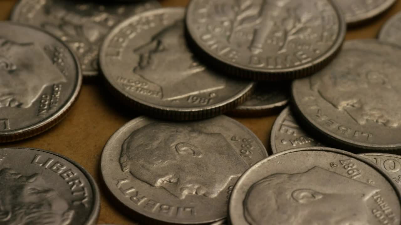 Free Stock Video Silver Coins With A Mans Head Engraving Live Wallpaper - Free Download