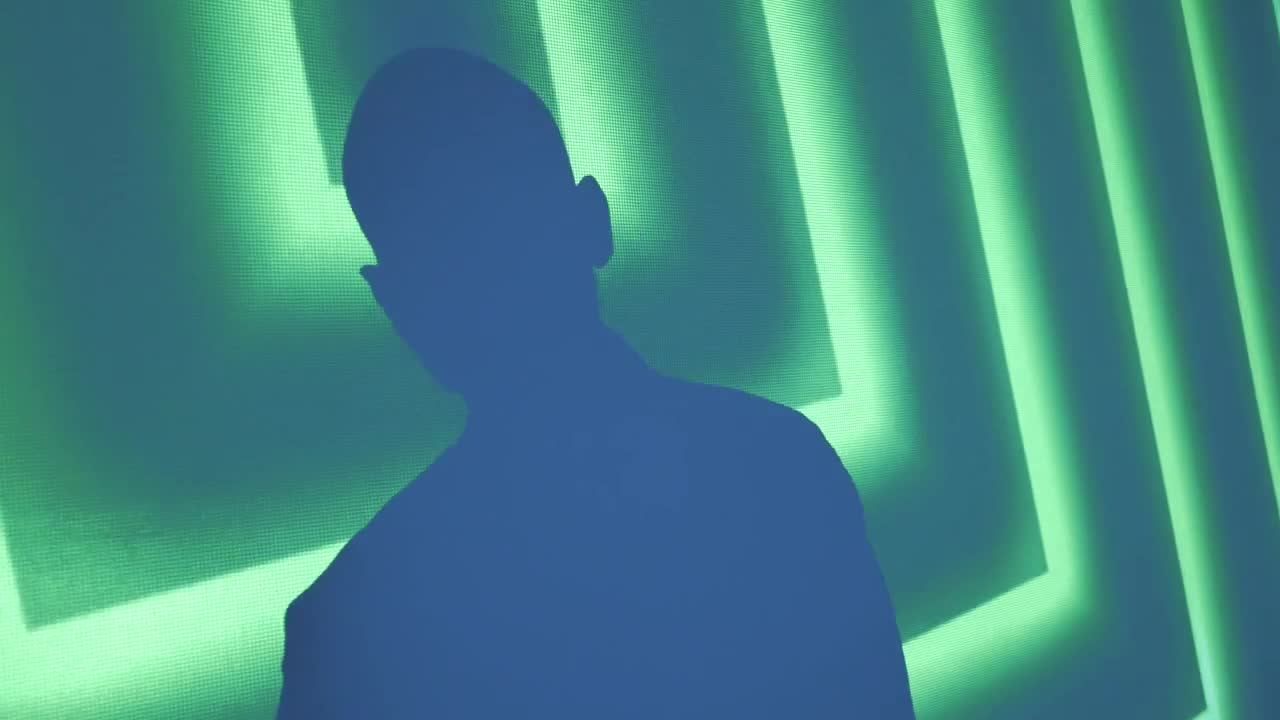 Free Stock Video Silhouette Of Body On Wall Live Wallpaper - Free Download