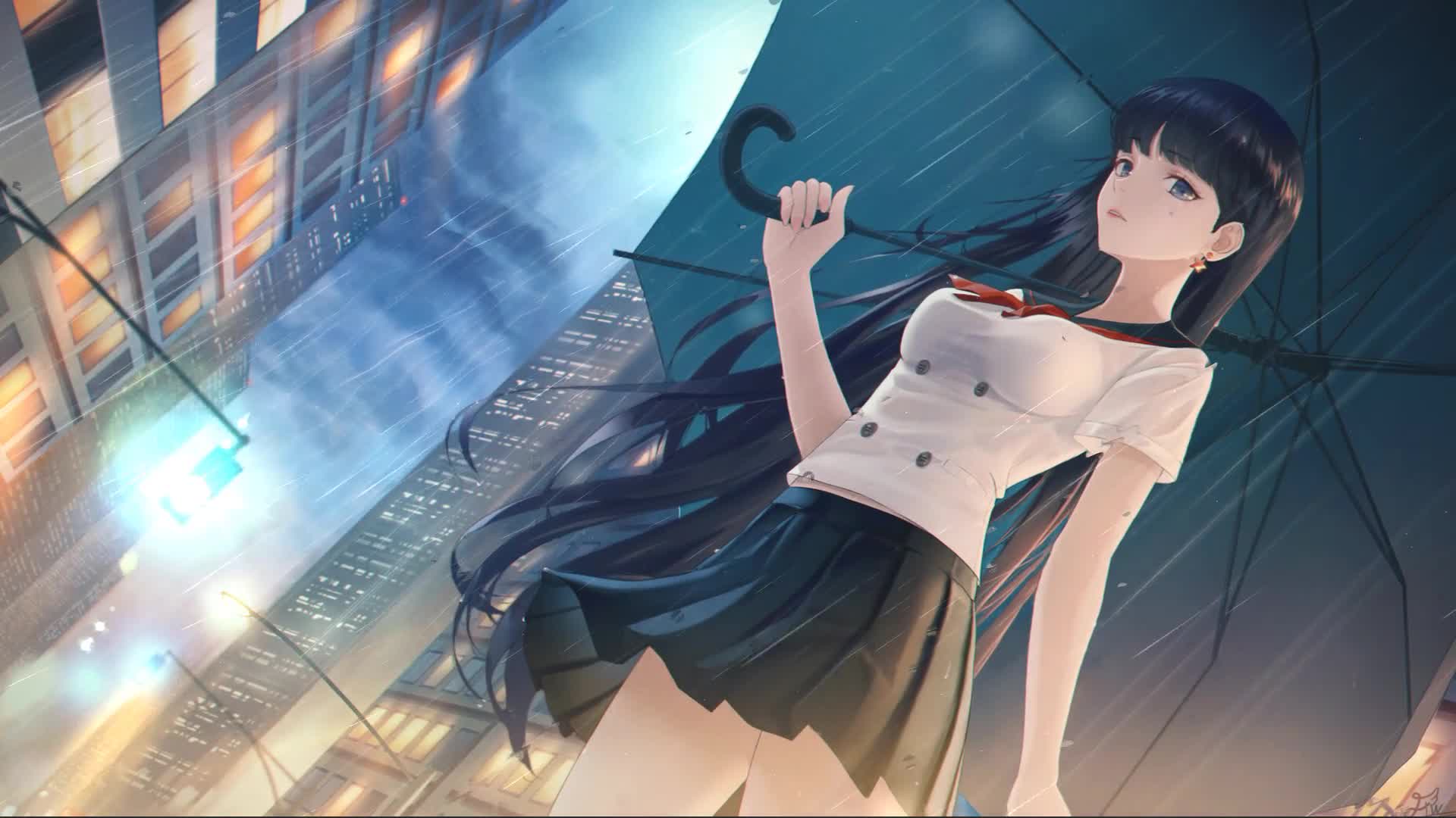 Mars Rainy - Sailor Moon Live Wallpaper - Free Download
